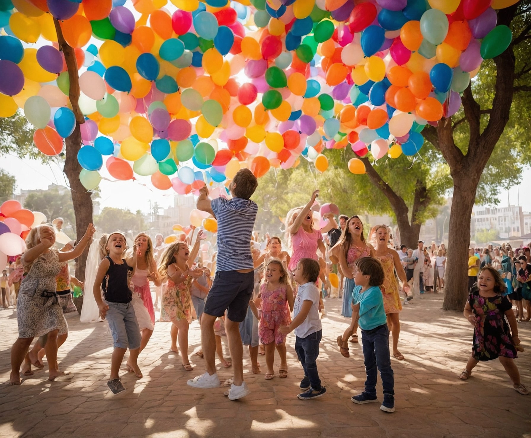 Hinchables coloridos para eventos divertidos.